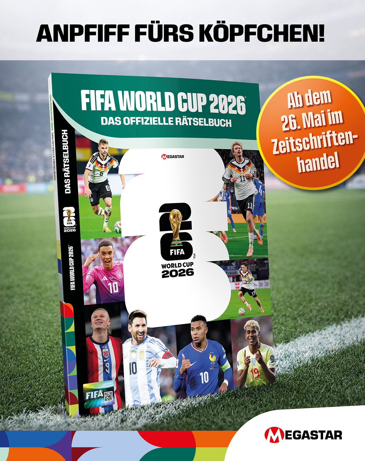 Fifa Worldcup 26 das offizielle Rätselbuch